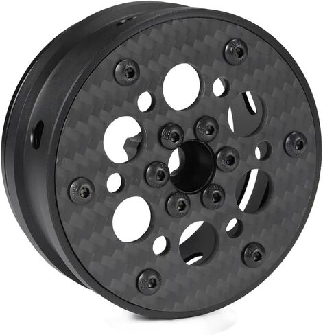 2.2 beadlock Wheels 4PCS Carbon Fiber Wheel Rims for 1/10 RC Crawler Cheater Rigs Capra SCX10 Pro TF2 Element Enduro TRX4 Upgrade Parts (A) in Saudi Arabia