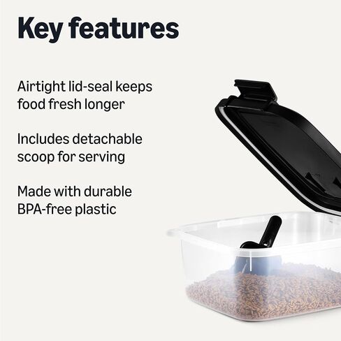 Amazon Basics Pet Food Storage Container 50lbs in Saudi Arabia