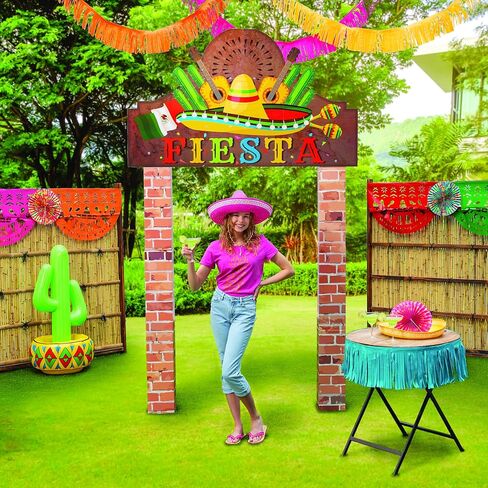 Fun Express Colored Sombrero Hats - Long-Lasting Set of 12 Versatile Hats for Celebrations and Events - Soft, Safe Materials for Perfect Fit for Everyone in Saudi Arabia