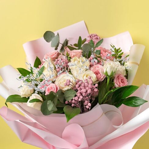15 PCS فروع زهرة أكريليك بلوري - باقات قطرة الاصطناعية واضحة ، وترتيب ذكاءات أكريليك الأزهار اللامعة لزفاف ، عيد الميلاد ، عيد الشكر والمنزل/المكتب تزيين تزيين - واضح in Saudi Arabia