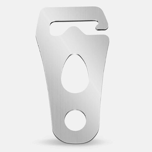 Yiju 2 Pieces Camping Tent guyline Rope Adjusters 7cm Fasteners guyline Tensioners Stainless Steel for Picnic Beach Hiking Canopy in Saudi Arabia