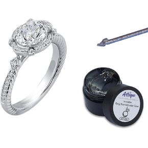Invisible Ring Sizers for Loose Rings Fit for any Size and Shap Wedding Rings Women Men Resize Easy Application and Removal Invisible Traceless Glue Ring Resizer with UV LED Light in Saudi Arabia