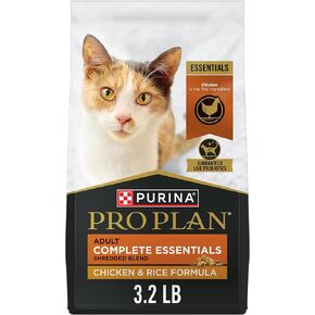 Purina Pro Plan Complete Essentials Shredded Blend Chicken and Rice Formula Adult High Protein Cat Food - 14 lb. Bag in Saudi Arabia