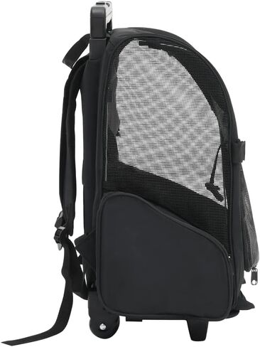 Foldable Multipurpose Pet Trolley Black2,4KG in Saudi Arabia