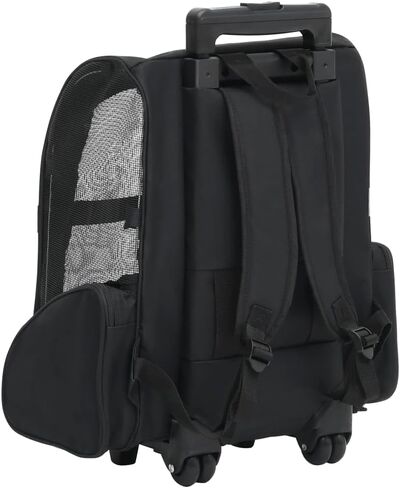 Foldable Multipurpose Pet Trolley Black2,4KG in Saudi Arabia