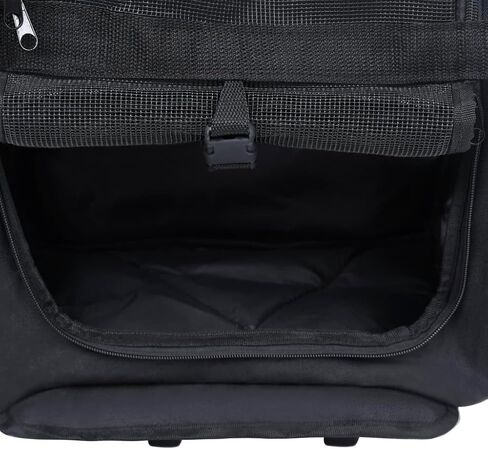 Foldable Multipurpose Pet Trolley Black2,4KG in Saudi Arabia