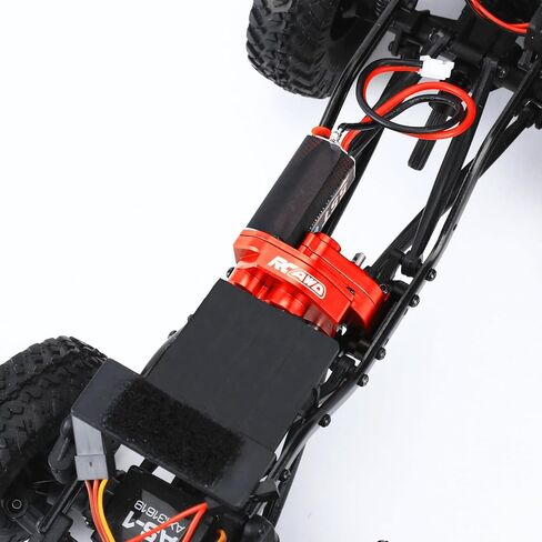 RCAWD Alloy SCX24 Metal Gearbox Combo Transmission & 050 55T Motor for Axial 1/24 SCX24 Series in Saudi Arabia