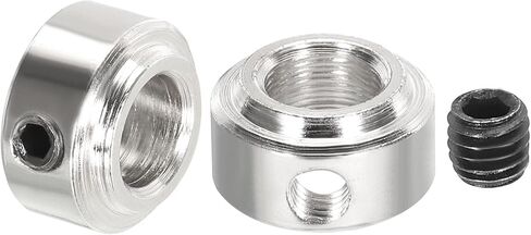MECCANIXITY 12Pcs RC Airplane Landing Gear Stopper 304 Stainless Steel 4.1mm(0.16") Plane Wheel Collar for RC Airplane Model Remote Aircraft in Kuwait