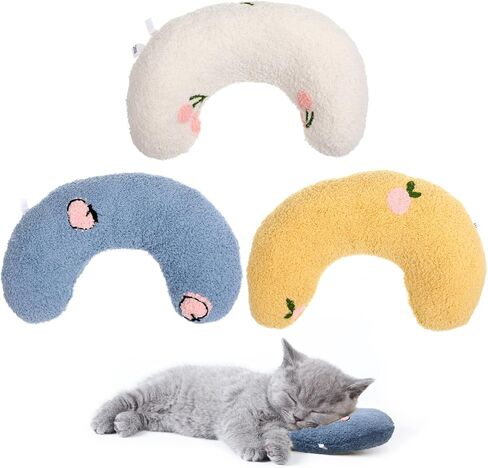 Eringogo 3pcs Pet Cat Pillow Pillow Lead Pillow Cervical Pillow للكلاب والقطط للاستخدام الموسمي in Kuwait