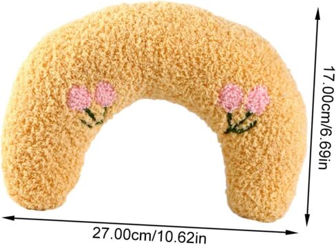 ERINGOGO Household Pet Neck Pillow Breathable Shaped Cushion for Cats and Dogs Skin-Friendly Support for Deep to and Store for Comfort in Kuwait