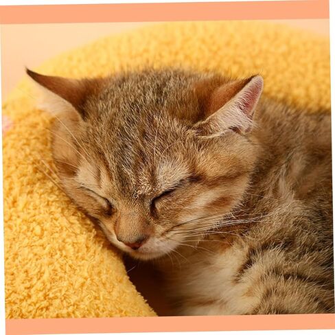 ERINGOGO Household Pet Neck Pillow Breathable Shaped Cushion for Cats and Dogs Skin-Friendly Support for Deep to and Store for Comfort in Kuwait