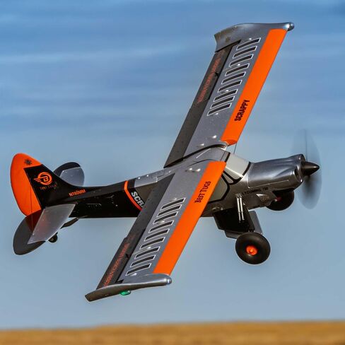 E-flite RC Airplane Micro Scrappy 800mm BNF Basic (جهاز الإرسال والبطارية والشاحن غير مدرج) ، EFL02150D in Saudi Arabia