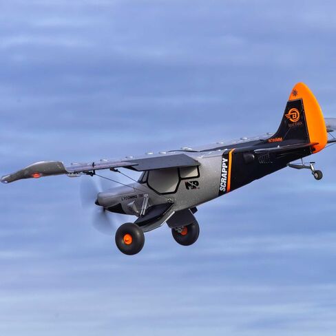 E-flite RC Airplane Micro Scrappy 800mm BNF Basic (جهاز الإرسال والبطارية والشاحن غير مدرج) ، EFL02150D in Saudi Arabia