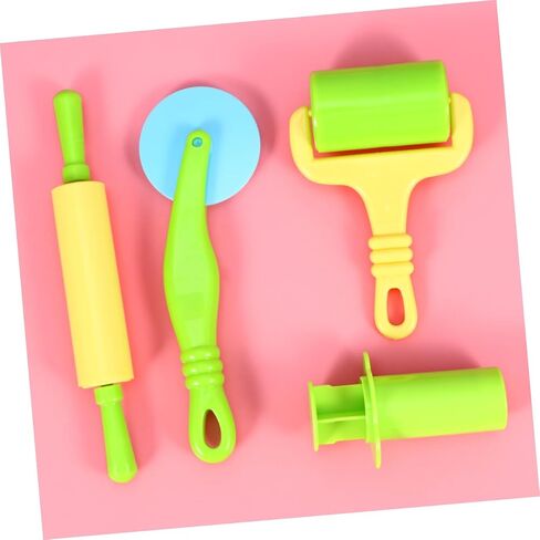 مجموعة Doitool 20pcs للأولاد والبنات أدوات وضع طوابع بثق طوابع DIY أدوات العجين للعب الإبداعي في وقت مبكر التعلم عشوائي اللون in Kuwait