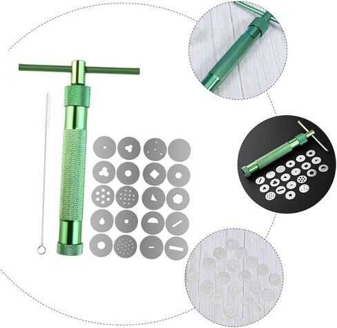 HOMSFOU Polymer Clay Extruder Squeeze Tool for DIY Soft Clay Lightweight and Portable Sculpting Tools in Saudi Arabia
