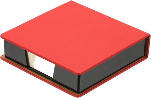 حامل ملاحظات لزجة لزجة لزجة باتيكيل ، 4x4 منصات لزجة موزع بطاقة العمل منظم مذكرات وسادة المكتب كتب المكتب المكتبي دفتر ، أسود in Kuwait