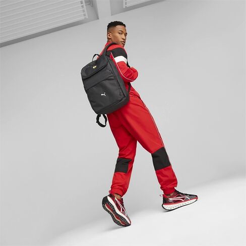 حقيبة ظهر من Puma 079566 FERRARI SPTWR من الدانتيل، حقيبة ظهر للربيع والصيف 23 لونًا، أسود (02) in Saudi Arabia