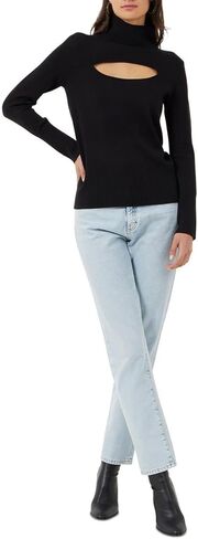 French Connection Women's Babysoft Cut Out Jumper in Kuwait