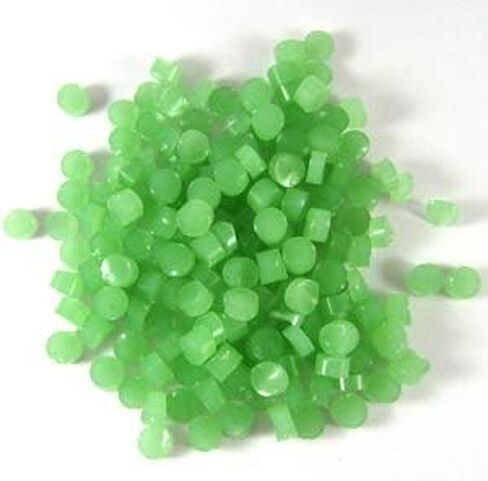 Mint Green Dots D0112 COE 90 Glacial Art Glass in Saudi Arabia