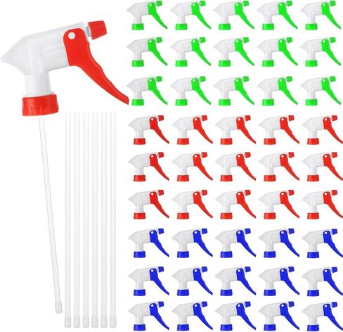 50Pcs Spray Bottle Nozzle Replacement, Spray Nozzle For Bottles, Trigger Sprayer Replacement, Leak Proof, Mist & Stream Spray, Fit Standard 28/400 Neck 8oz, 16oz, 32oz Bottles for Clean in Saudi Arabia