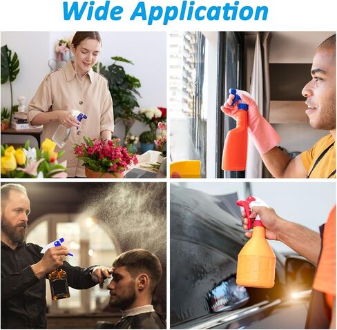 50Pcs Spray Bottle Nozzle Replacement, Spray Nozzle For Bottles, Trigger Sprayer Replacement, Leak Proof, Mist & Stream Spray, Fit Standard 28/400 Neck 8oz, 16oz, 32oz Bottles for Clean in Saudi Arabia