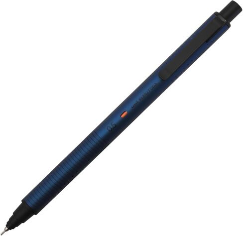 Uni Kuru Toga Metal Mechanical Pencil ، دوران الرصاص التلقائي ، نقطة غرامة 0.5 ملم ، الجسم المعدني بالكامل ، الأزرق الصامت ، M5kh1p.10 in Saudi Arabia