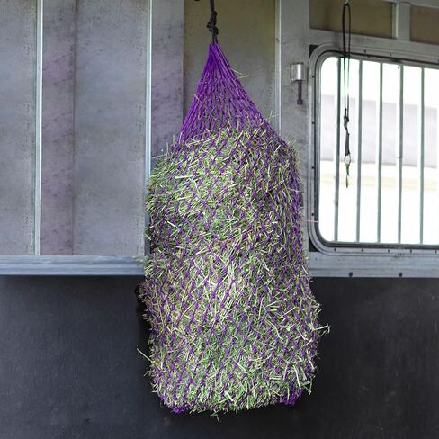 Country Pride Large Ultra Slow Feeder Hay Net, 4 Pack (Black) in Saudi Arabia