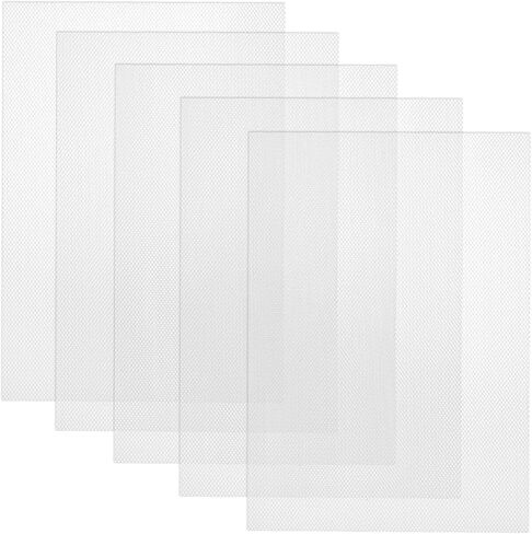 Giantree 5 Pieces of Animal Skin Costume Eye Mask Mesh, PVC Eye Mask Plastic Mesh, White Hard Linen Suitable for Orc Masks Cosplay Props Animal Skin Costumes Handicrafts, 11.8 inches x 8.27 inches in Saudi Arabia