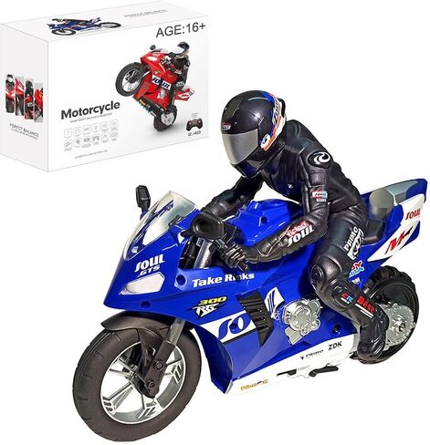 عام 1/6 النطاق RC دراجة نارية ، 2.4 جيجا هرتز RC Dual-Motor الكهربائية ثنائية العجلات ذات العجلات ذات العجلات ذات العجلات ذات العجلات ذات العجلات ذات الستة محاور ، هدية لعبة للبالغين (إصدار RTR/أحمر) ، متوسطة ، O13QN5509TFFU in Kuwait