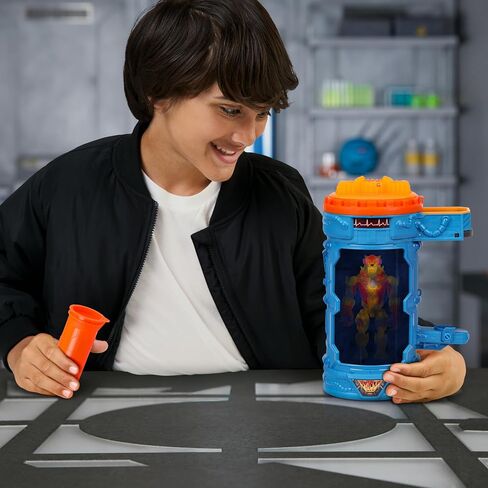 MRBEAST LAB Hyper Fusion Mutators, Experiment & Create The Fire Panther, Add Mutation Fluid, Press The Fingerprint Scanner & Reveal The Panther, Over 20 Points of Articulation, Collect All 3 in Kuwait