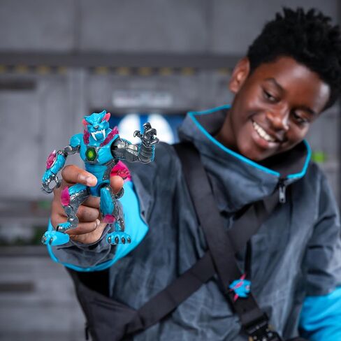 MRBEAST LAB Hyper Fusion Mutators, Experiment & Create The Fire Panther, Add Mutation Fluid, Press The Fingerprint Scanner & Reveal The Panther, Over 20 Points of Articulation, Collect All 3 in Kuwait