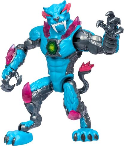 MRBEAST LAB Hyper Fusion Mutators, Experiment & Create The Fire Panther, Add Mutation Fluid, Press The Fingerprint Scanner & Reveal The Panther, Over 20 Points of Articulation, Collect All 3 in Kuwait