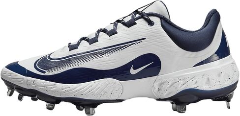 Nike Alpha Huarache Elite 4 Low Men's Baseball Cleat US (White/Black/Black, US Footwear Size System, Adult, Men, Numeric, Medium, 13) in Saudi Arabia
