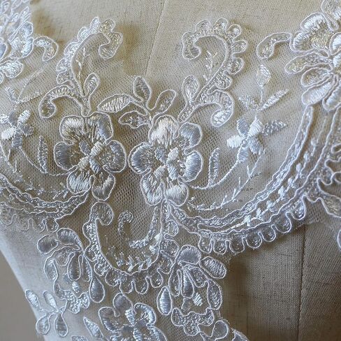 صدفي العاج من V-neck الدانتيل التكرار التريسيات القضيب تصحيح لفساتين الزفاف أزياء in Kuwait