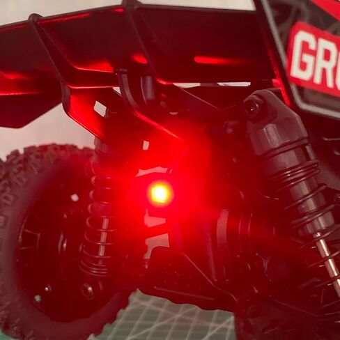 RC الأمامية والخلفية مصابيح LED مجموعات الخلفيات ودائرة الأمامية لأرما 1/18 TYPHON GROM in Saudi Arabia