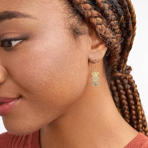 Morgan & Paige Celtic Knot Dangle or Stud Earrings for Women - 925 Sterling Silver Butterfly Drop Earring Design, Lightweight and Hypoallergenic for Sensitive Ears with Secure Clasp in Kuwait