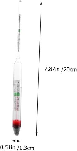 MERRYHAPY 2Pcs Aquarium Glass Floating Hydrometer for Accurate Testing Fish Tank and Aquarium Easy to Use for Sea Water Measurement in Saudi Arabia