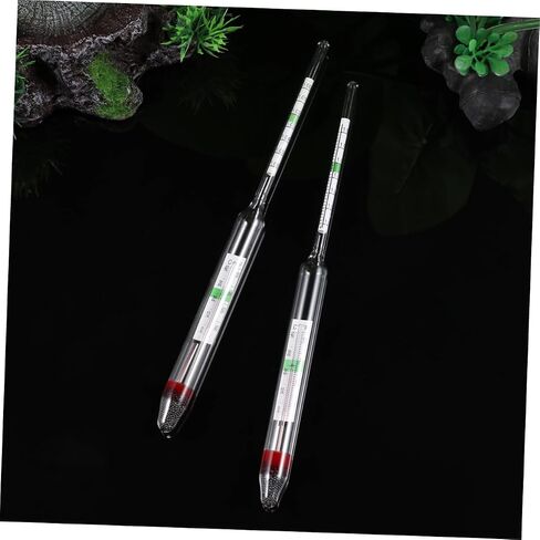 MERRYHAPY 2Pcs Aquarium Glass Floating Hydrometer for Accurate Testing Fish Tank and Aquarium Easy to Use for Sea Water Measurement in Saudi Arabia