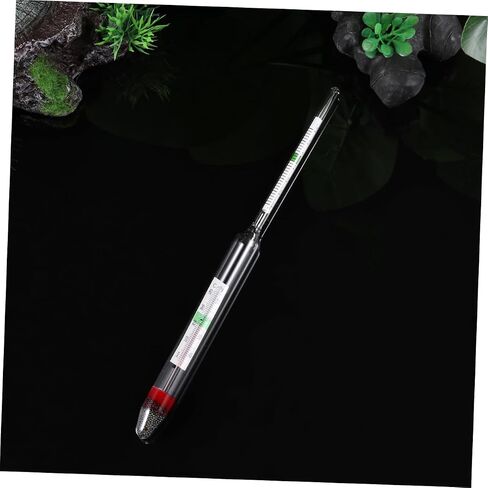 MERRYHAPY 2Pcs Aquarium Glass Floating Hydrometer for Accurate Testing Fish Tank and Aquarium Easy to Use for Sea Water Measurement in Saudi Arabia