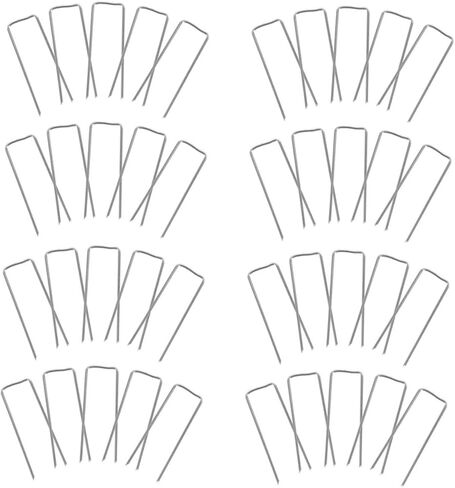 Gatuida 150pcs u على شكل دبابيس الأزهار المجلفنة دبابيس مرساة متينة لترتيبات نباتات الزهور الرغوة والمناظر الطبيعية للحراية الزهرية ومشاريع الخضرة in Saudi Arabia