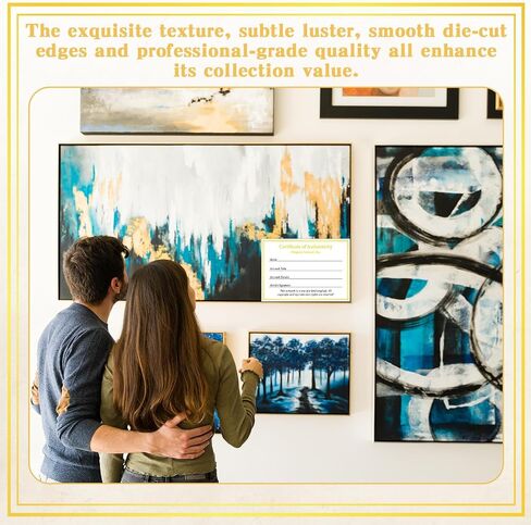 24 Pieces Certificate of Authenticity Premium Certificates Ideal for Valuations Collectibles and Artwork Gifts for Artists Artisans Handicraft Worker (3.5 x 2 Inch) in Kuwait