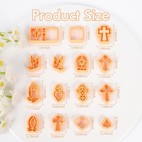 Puocaon Fall Polymer Clay Cutters - 11 Pcs Autumn Themed Cutters for Polymer Clay Jewelry Pumpkin Mushroom Earrings Making Kit for Polymeric Jewelry Design in Saudi Arabia