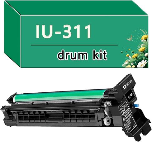 IU-311 IU311 Compatible Drum Kit (with Chip) for Konica Minolta IU-311K IU-311C IU-311M IU-311Y, Suit for Bizhub C300 C352 C353 Printer 1 Cyan in Kuwait