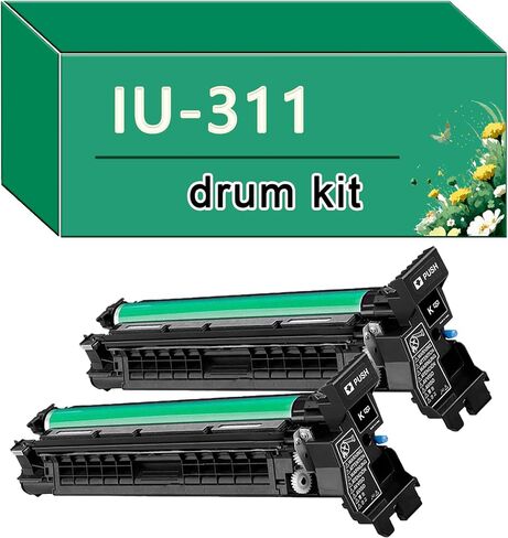 IU-311 IU311 Compatible Drum Kit (with Chip) for Konica Minolta IU-311K IU-311C IU-311M IU-311Y, Suit for Bizhub C300 C352 C353 Printer 1 Cyan in Kuwait