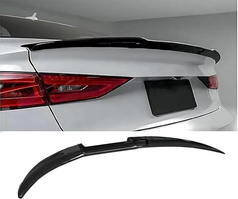 Car Rear Spoilers for Lexus RC 2014 2015 2016 2017 2018, Car Trunk Tail Wing Spoiler Modified Shape Body Decoration Accessories,Carbon Fiber Color in Saudi Arabia