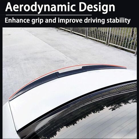 Car Rear Spoilers for Lexus RC 2014 2015 2016 2017 2018, Car Trunk Tail Wing Spoiler Modified Shape Body Decoration Accessories,Carbon Fiber Color in Saudi Arabia