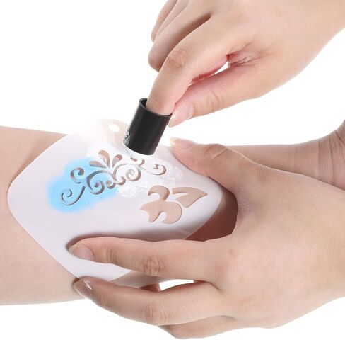30 pcs أصابع الإسفنج daubers أصابع اللوحة الحرف الرسم اسفنجة dauber مجموعة أصابع مفيدة لبطاقة الطلاء الوجه تطبيق ونشر بطاقة طباشير الطلاء الحبر in Kuwait