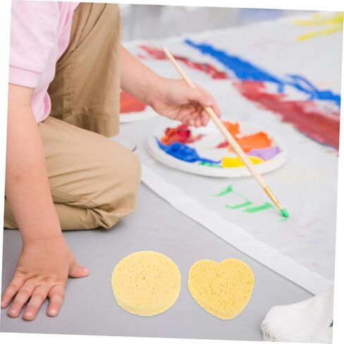 3pcs Sponges Ultra Absorbent Paintbrush Cleaning Sponge for Crafts for Art Projects Face Painting Reusable Design in Saudi Arabia