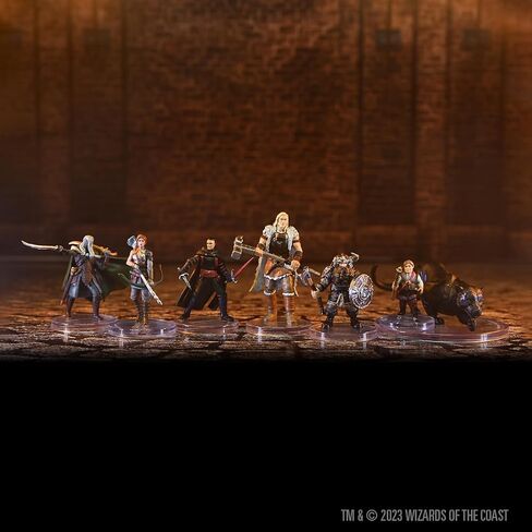 Wizkids D & D The Legend of Drizzt 35th Anniversary - Tabletop Affereals Boxed Set Dungeons and Dragons Miniatures in Saudi Arabia