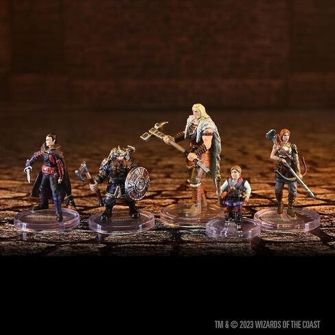 Wizkids D & D The Legend of Drizzt 35th Anniversary - Tabletop Affereals Boxed Set Dungeons and Dragons Miniatures in Saudi Arabia